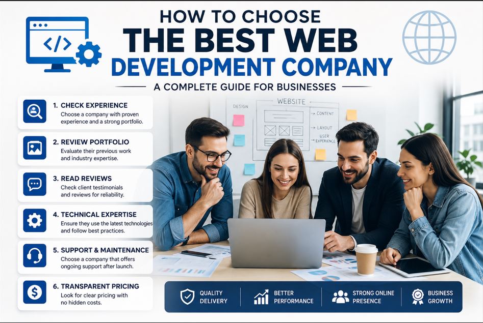 How to Choose the Best Web Development Company: A Complete Guide for Businesses