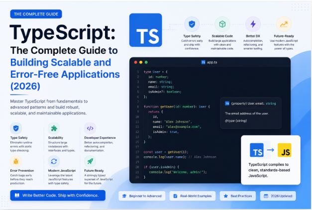 TypeScript: The Complete Guide to Building Scalable and Error-Free Applications (2026)