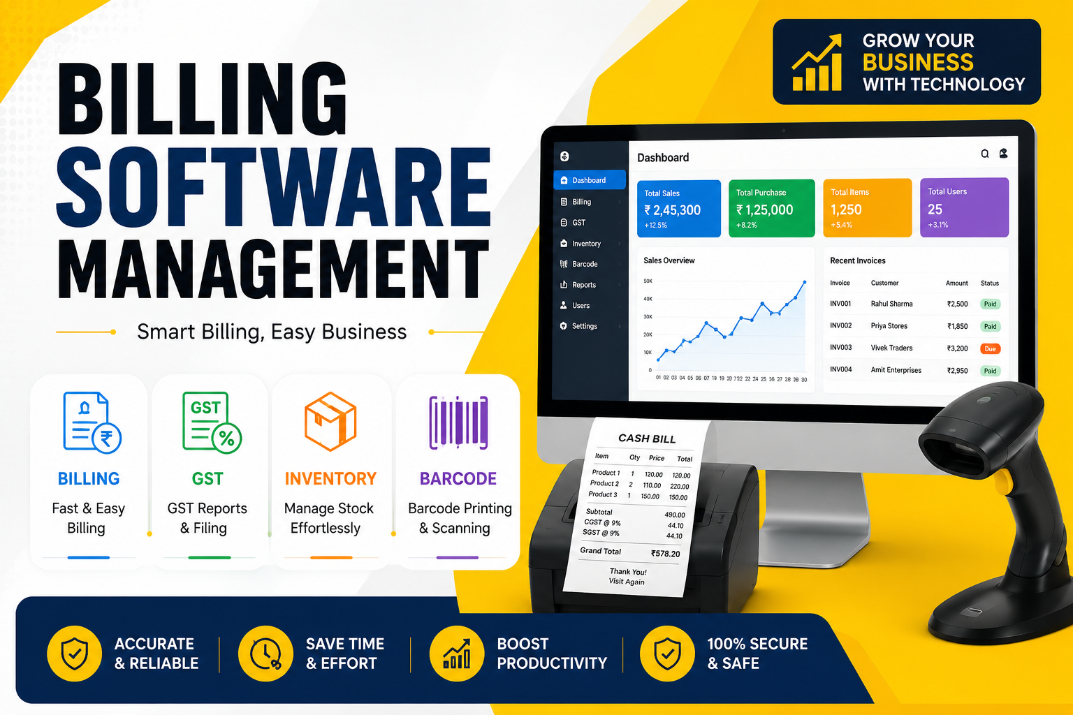 Billing Software Management